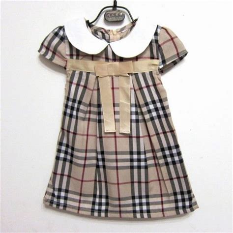 burberry replica girl dress|authentic burberry girls dress.